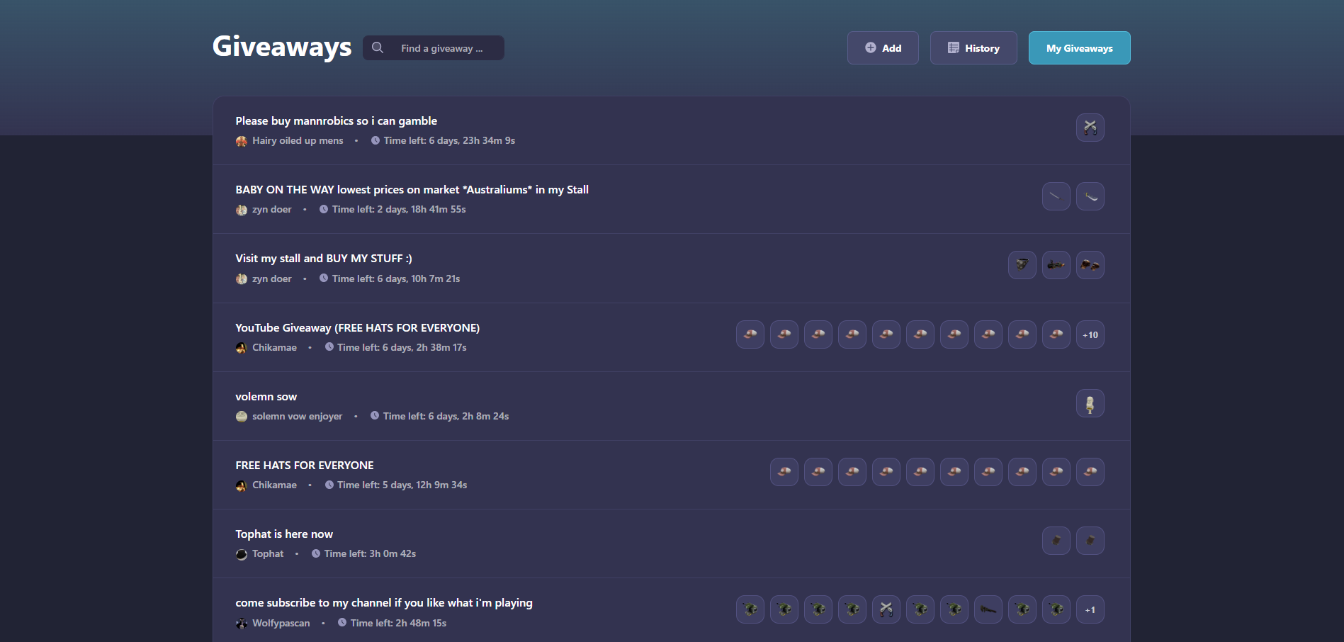 mannco.store giveways